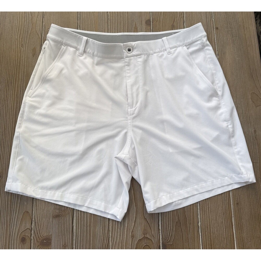 Men’s Puma White Golf Stretch Athletic Quick Dry Shorts - Size 36